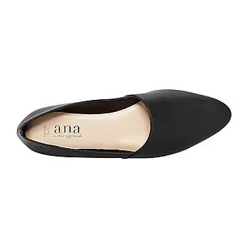 Bailarinas De Punta Puntiaguda A.N.A. Para Mujer, Color Indio - Negro, 6 1/2 Mediano | R1N0000007Byv3 TRG187799376