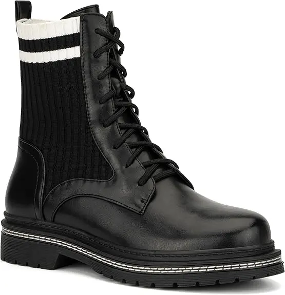 Botines De Tacón Plano Skye Para Mujer De Torgeis - Negro, Talla 10 Mediana | TRG185043887