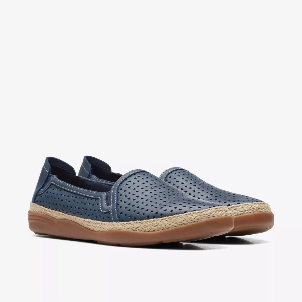 Clarks Of England Clarks Elaina Ruby - Zapato Sin Cordones Para Mujer - Azul Marino 11 Mediano | 889002993356 TRG187797109