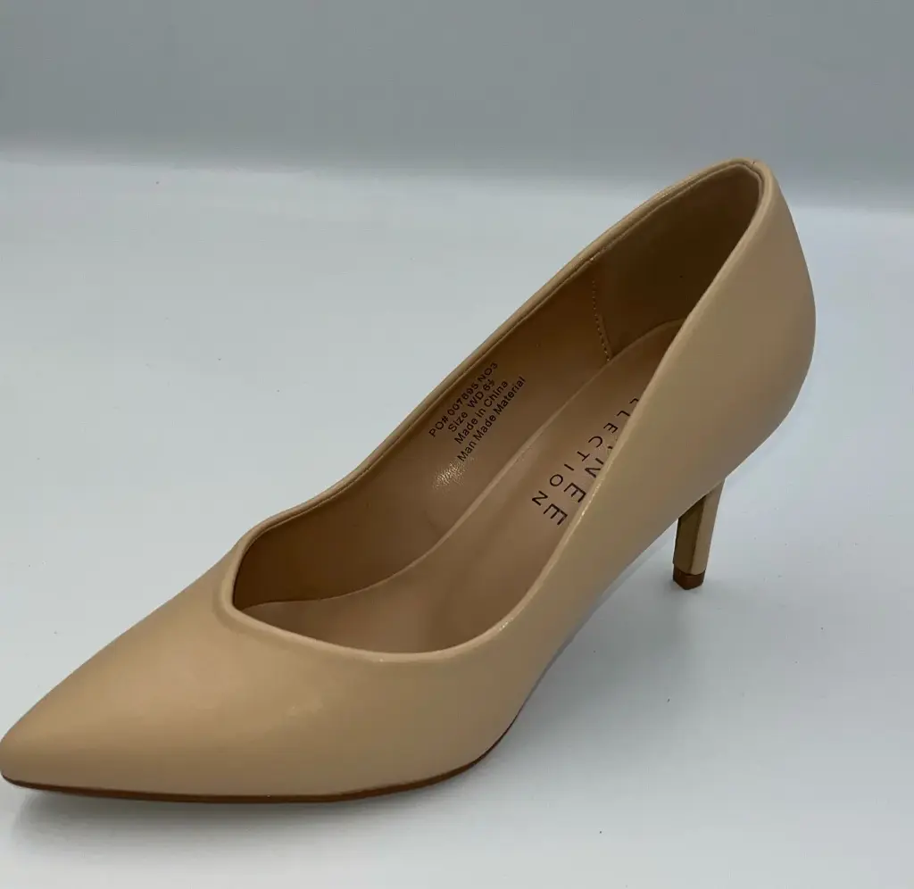 Colección Journee Gabriella-Wd - Zapatos De Tacón De Aguja Con Punta Puntiaguda Para Mujer, Ancho Amplio - Concha 6 1/2 Ancho | 194379752292 TRG187862540