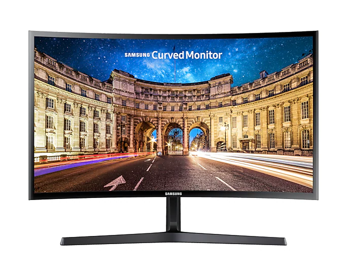 Monitor Curvo Samsung Lc27F396Fhnxza Cf396 Series De 27 Pulgadas FHD