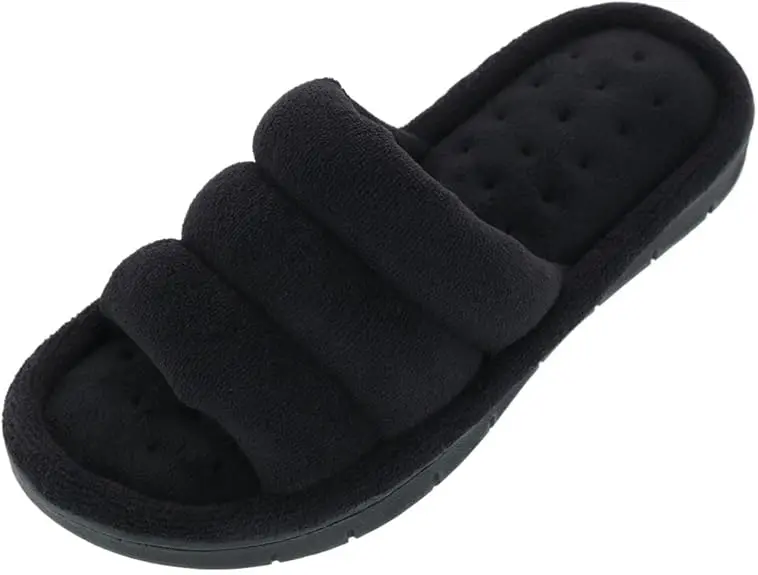 Pantuflas Isotoner Para Mujer - Negro 9 | 194194083519 TRG188556342