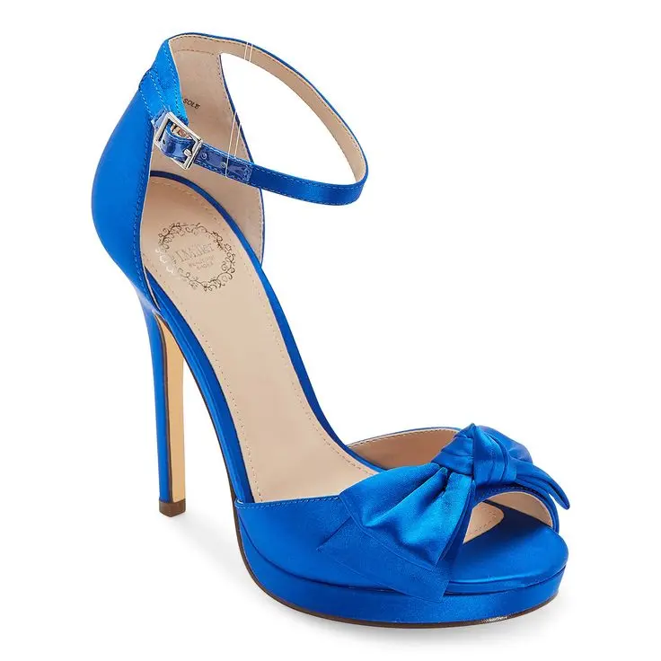 Sandalias De Tacón Floris Para Mujer De I. Miller - Azul Eléctrico 8 Mediano | TRG185043604