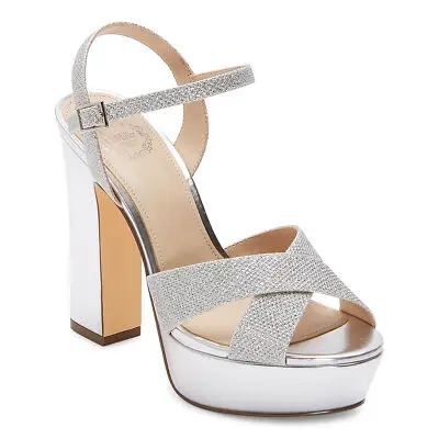Sandalias De Tacón Selene Para Mujer De I. Miller - Plata 8 Mediano | TRG185060986