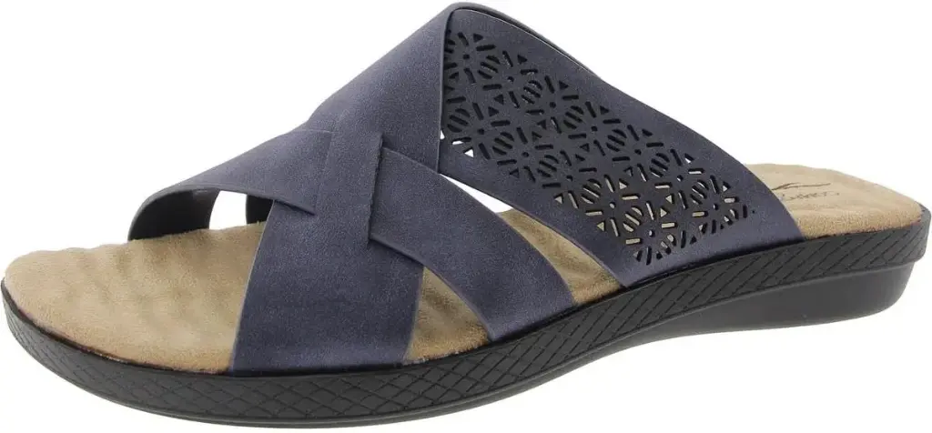 Sandalias Easy Street Coho Para Mujer - Azul Marino 10 Mediano | 196371437399 TRG188720476