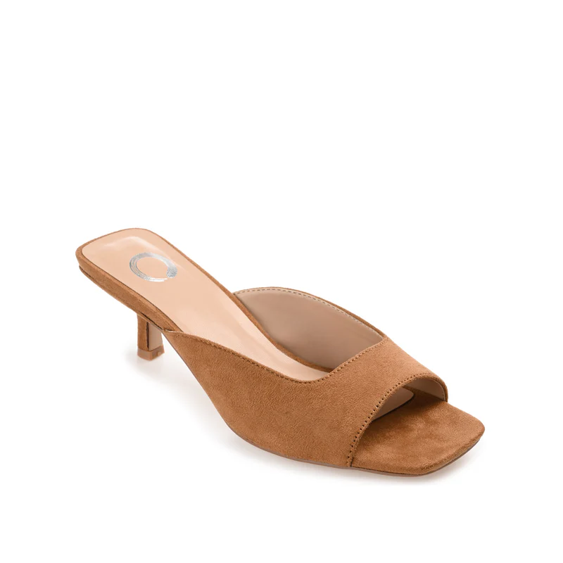 Zapatos De Tacón Alto Larna-Wd Para Mujer De La Colección Journee - Tan 10 Ancho | TRG185052707