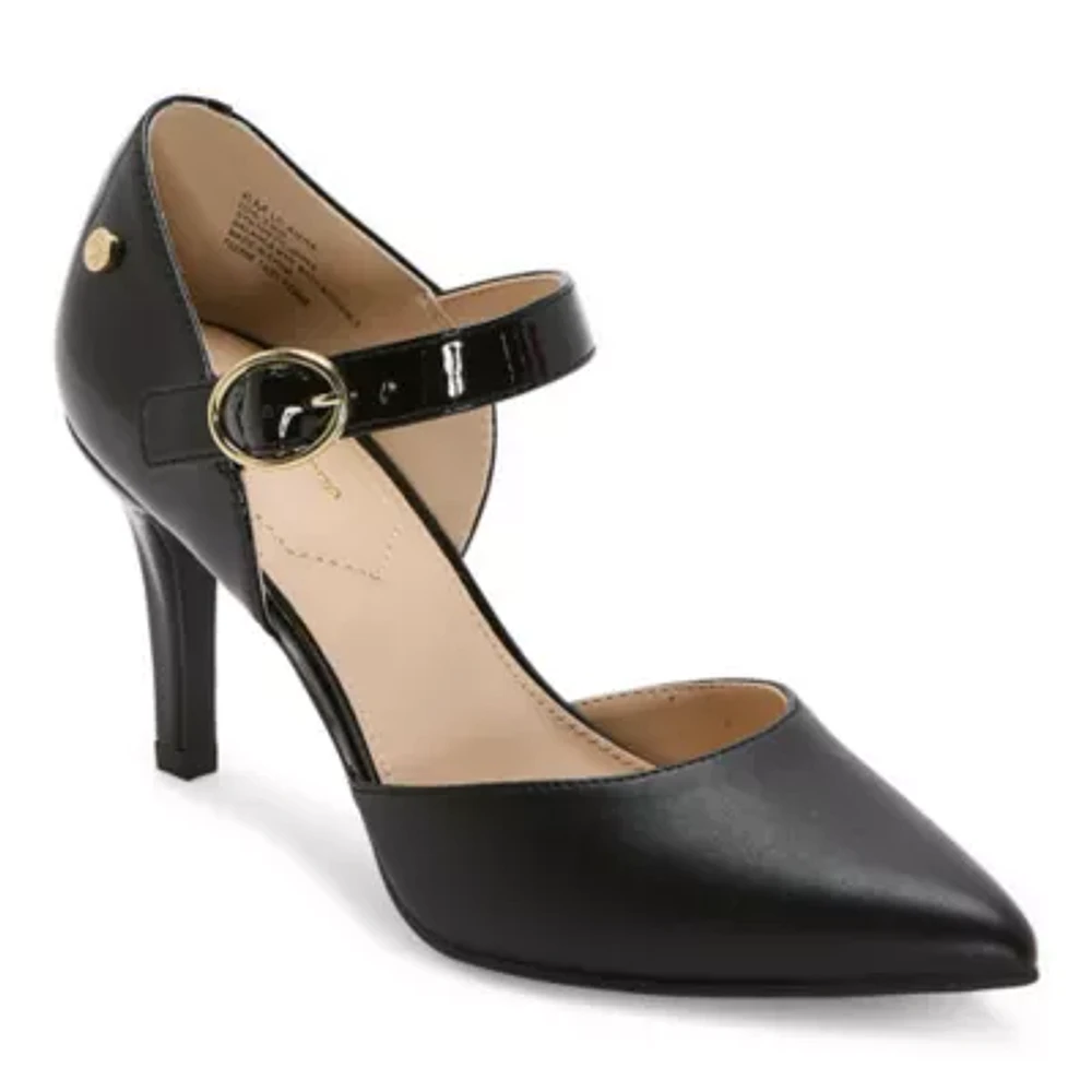 Zapatos De Tacón Bajo Kiara De Liz Claiborne Para Mujer - Negro Multicolor 8 Mediano | 198272204094 TRG188401873