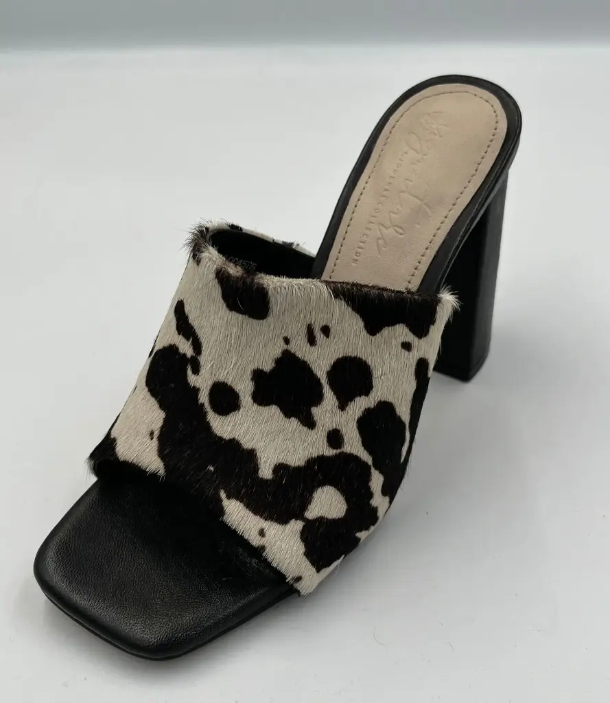 Zapatos De Tacón Cuadrado Deena Para Mujer De Journee Signature - Animal Black 8 Medium | TRG185043301