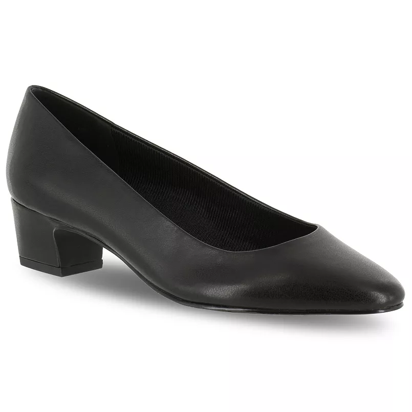 Zapatos De Tacón Cuadrado Prim Para Mujer De Easy Street - Negro 9 Extra Ancho | 886065978139 TRG187860240