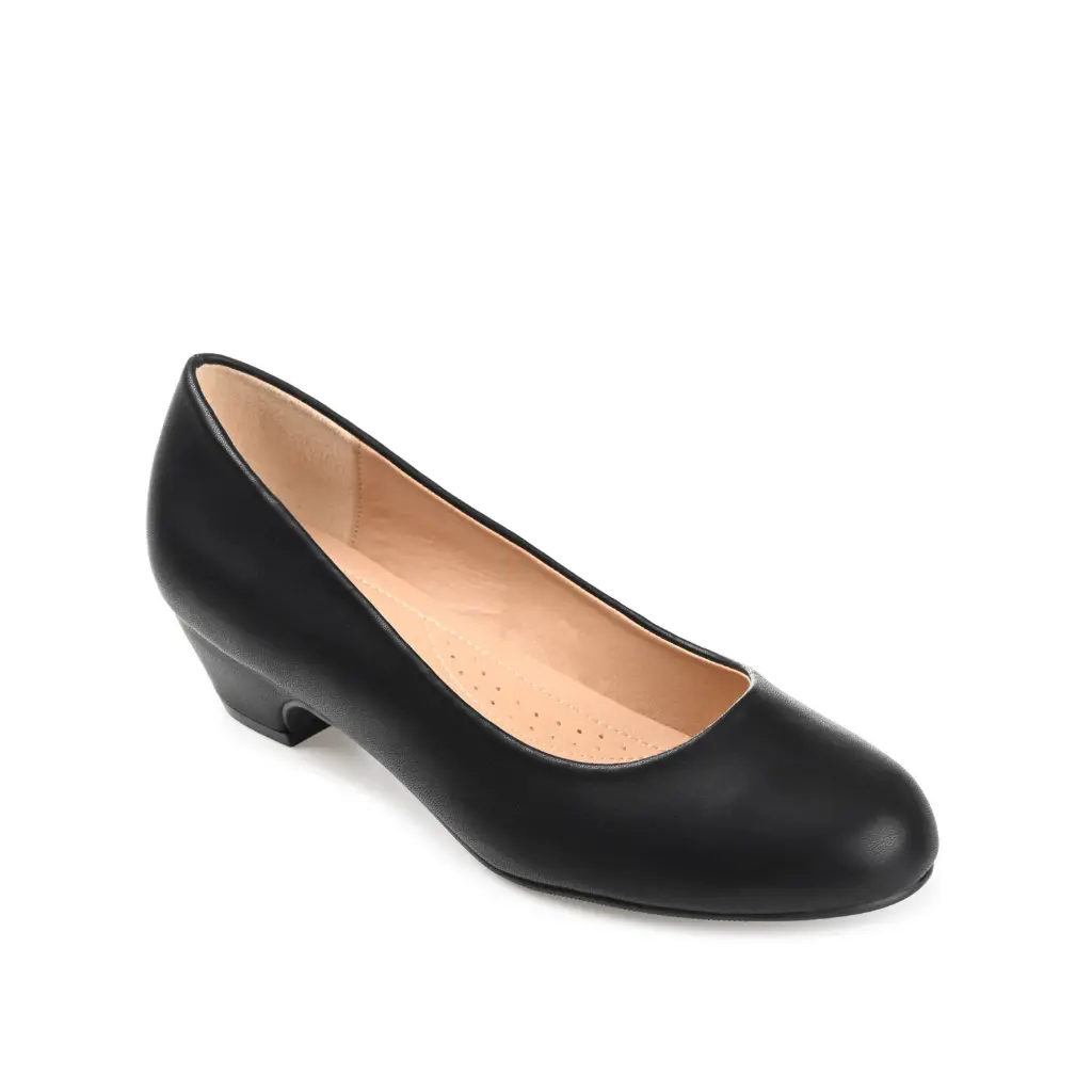 Zapatos De Tacón Cuadrado Saar Para Mujer De La Colección Journee - Negro, 8 De Ancho | TRG185045435