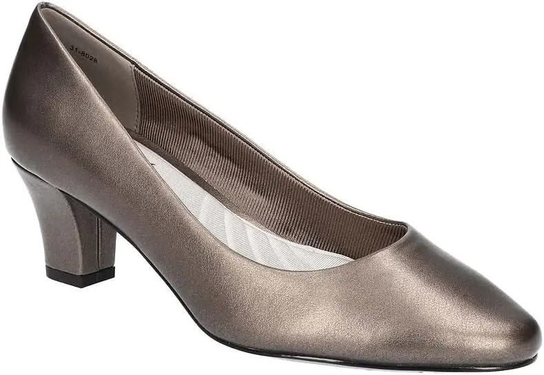 Zapatos De Tacón De Aguja Ballari Para Mujer De Easy Street - Gris Peltre 7 Mediano | TRG185043271