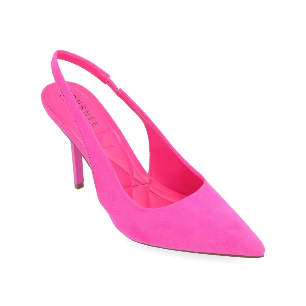 Zapatos De Tacón De Aguja Con Punta Puntiaguda Elenney Para Mujer De La Colección Journee - Fucsia, 6 1/2 Mediano | TRG192811858