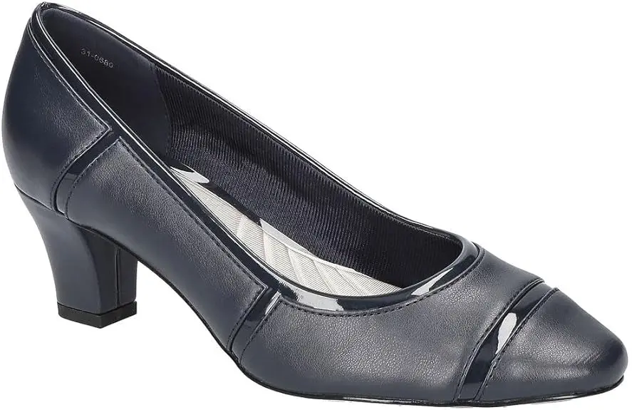 Zapatos De Tacón De Aguja Datia Para Mujer De Easy Street - Azul Marino 7 1/2 Mediano |
