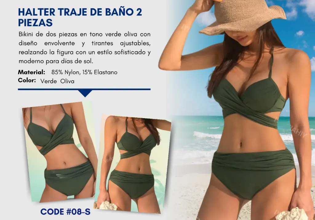 Traje de Baño Para Mujer Small Elite Swim S-08