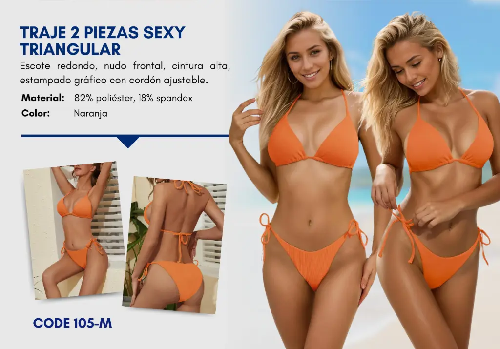 Traje de Baño Para Mujer Medium Elite Swim M-105