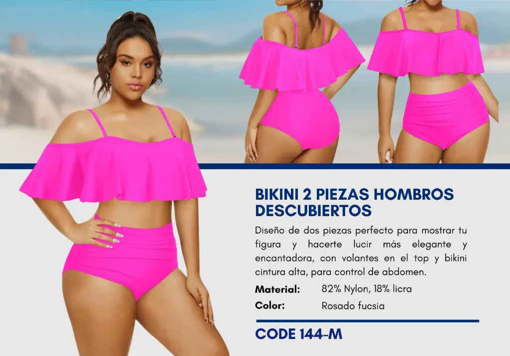 Traje de Baño Para Mujer Medium Elite Swim M-144
