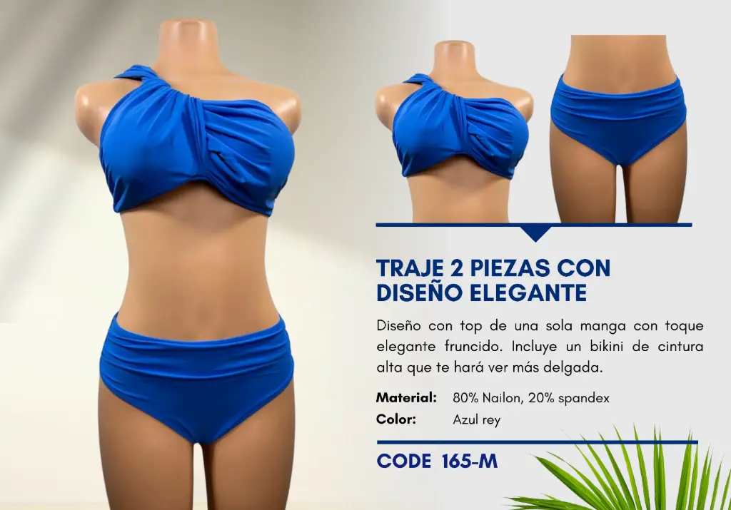 Traje de Baño Para Mujer Medium Superior Swim M-165