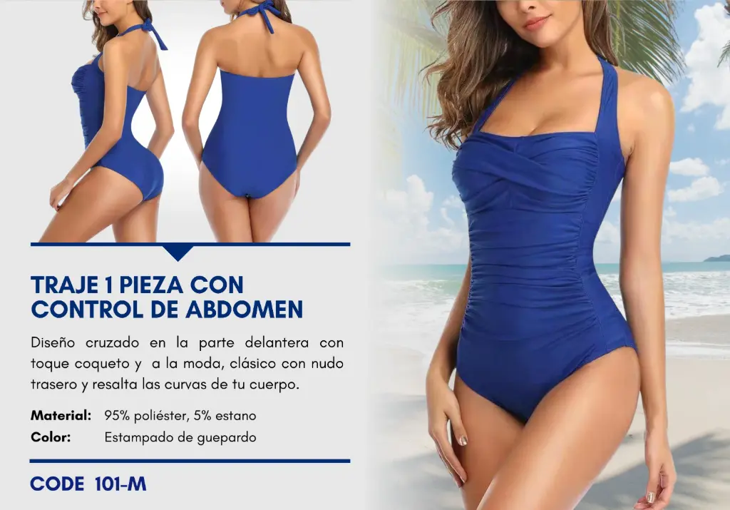 Traje de Baño Para Mujer Medium Esencial Swim M-101