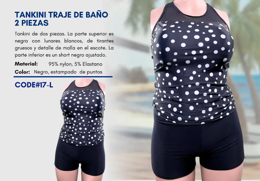 Traje de Baño Para Mujer Large Superior Swim L-17