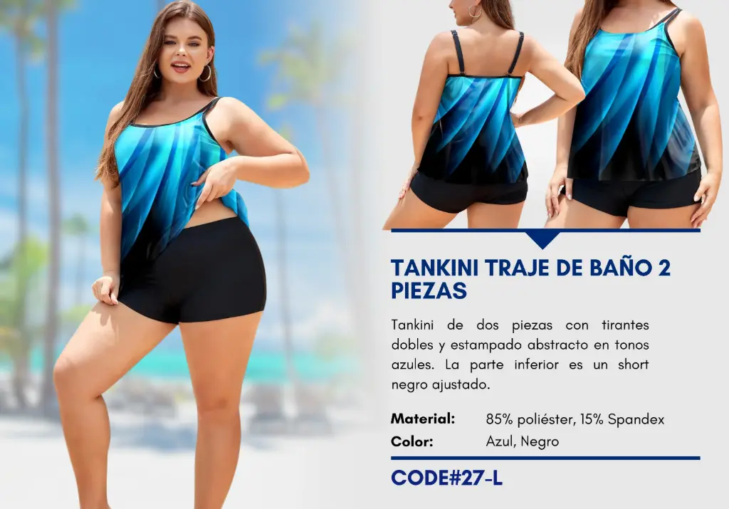 Traje de Baño Para Mujer Large Superior Swim L-27