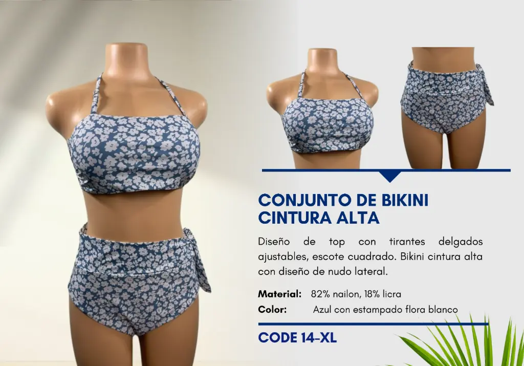 Traje de Baño Para Mujer Extra Large Elite Swim XL-14