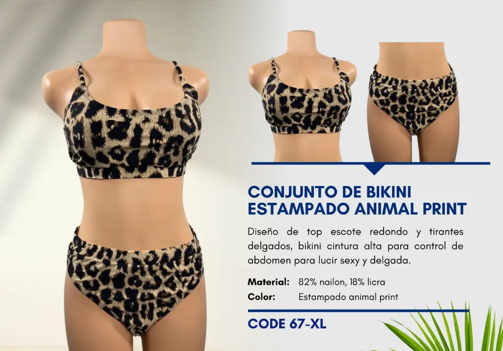 Traje de Baño Para Mujer Extra Large Elite Swim XL-67