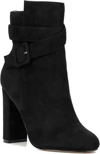 [East Fifth East 5Th Womens Aura Block Heel Booties - BLACK 7 MEDIUM] Botines De Tacón Cuadrado Aura Para Mujer De East Fifth East 5Th - Negro 7 Mediano | R1N0000007Vvu3 TRG188720531
