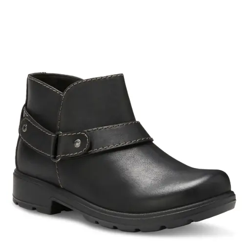 [Eastland Womens Kori Block Heel Booties - BLACK 7 MEDIUM] Botines De Tacón Cuadrado Kori Para Mujer De Eastland - Negro 7 Mediano | 94352589009 TRG188377031