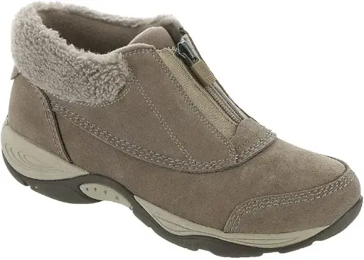 [Easy Spirit Womens Vexclaim Flat Heel Booties - Dark Taupe07 DARK TAUPE 11 MEDIUM] Botines De Tacón Plano Vexclaim Para Mujer De Easy Spirit - Topo Oscuro 07 Topo Oscuro 11 Mediano | 195608869255 TRG187798371