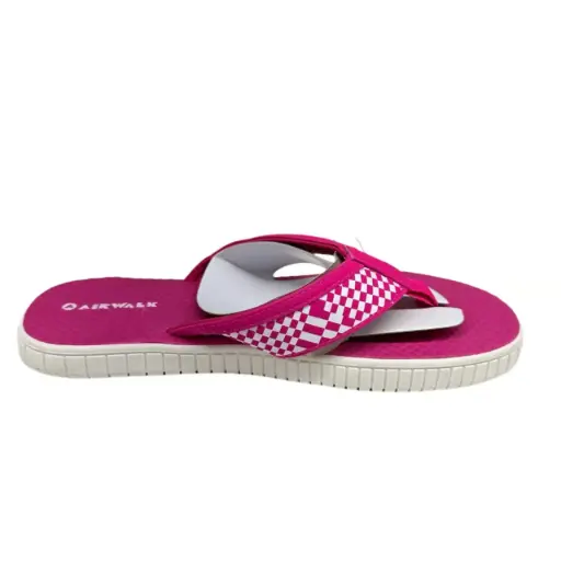 [Airwalk Womens Deck Flip-Flops - PINK MULTI 6 MEDIUM] Chanclas Airwalk Para Mujer - Rosa Multicolor 6 Mediano | 196301291282 TRG187804358