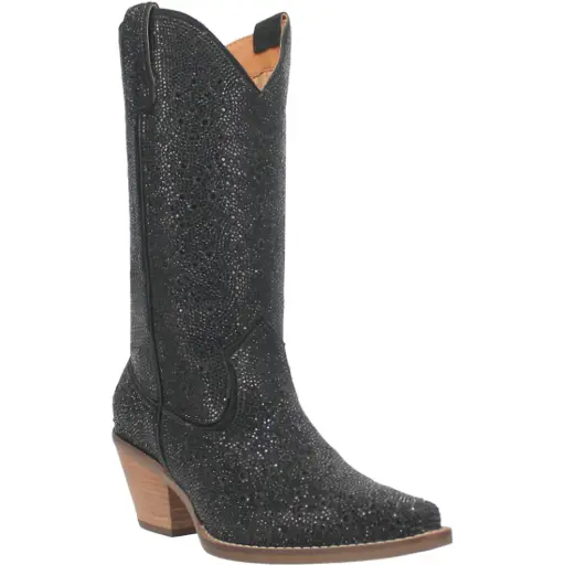[Dingo SILVER DOLLAR - Black 7 1/2 Medium] Dingo Silver Dollar - Negro 7 1/2 Mediano | 887520351504 TRG188552804 Botas