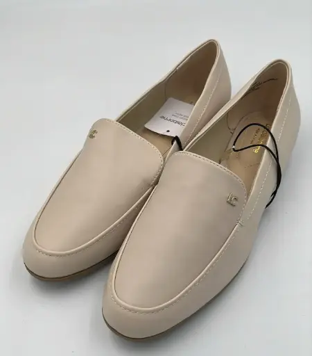 [Liz Claiborne Womens Zaria Round Toe Loafers - CREAM 8 1/2 WIDE] Mocasines De Punta Redonda Zaria Para Mujer De Liz Claiborne - Crema 8 1/2 Ancho | 198272065442 TRG187797282