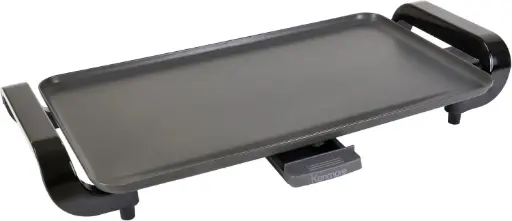 [NON-STICK GRIDDLE - KOOLATRON CORPORATION - NON-STICK ELECTRIC GRIDDLE IN GRAY] Plancha Antiadherente - Koolatron Corporation - Plancha Eléctrica Antiadherente En Gris | 59586645556 TRG180034251