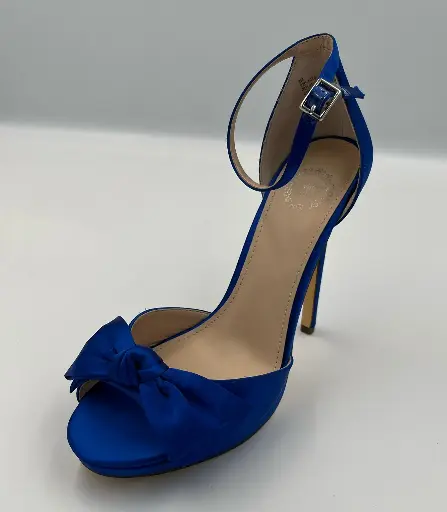 [I. Miller Womens Floris Heeled Sandals - ELECTRIC BLUE 8 MEDIUM] Sandalias De Tacón Floris Para Mujer De I. Miller - Azul Eléctrico 8 Mediano | TRG185043604
