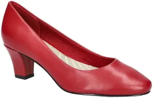 [Easy Street Womens Ballari Stiletto Heel Pumps - RED 7 1/2 WIDE] Zapatos De Tacón De Aguja Ballari Para Mujer De Easy Street - Rojo 7 1/2 Ancho | 196371043682 TRG187862854