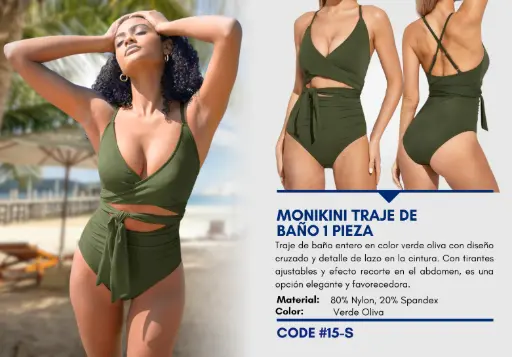 [Traje de Baño Para Mujer Small Elite Swim S-15] Traje de Baño Para Mujer Small Elite Swim S-15