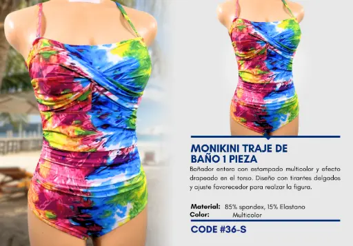 [Traje de Baño Para Mujer Small Elite Swim S-36] Traje de Baño Para Mujer Small Elite Swim S-36