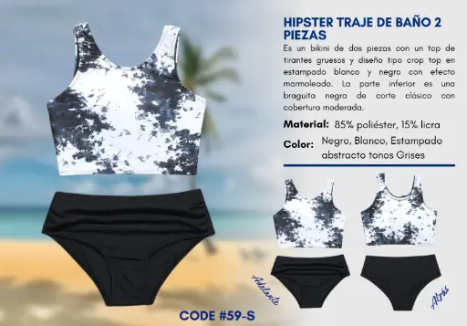 [Traje de Baño Para Mujer Small Elite Swim S-59] Traje de Baño Para Mujer Small Elite Swim S-59