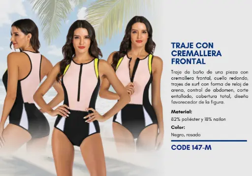 [Traje de Baño Para Mujer Medium Esencial Swim M-147] Traje de Baño Para Mujer Medium Esencial Swim M-147