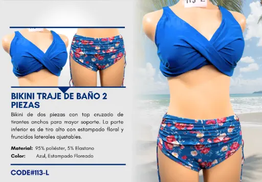 [Traje de Baño Para Mujer Large Elite Swim L-113] Traje de Baño Para Mujer Large Elite Swim L-113