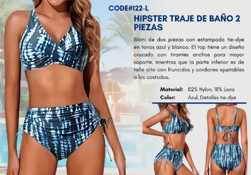 [Traje de Baño Para Mujer Large Elite Swim L-122] Traje de Baño Para Mujer Large Elite Swim L-122