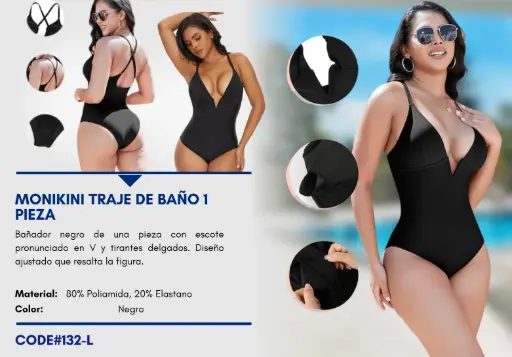 [Traje de Baño Para Mujer Large Elite Swim L-132] Traje de Baño Para Mujer Large Elite Swim L-132