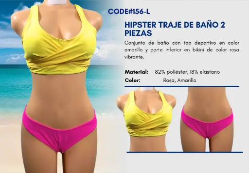 [Traje de Baño Para Mujer Large Elite Swim L-156] Traje de Baño Para Mujer Large Elite Swim L-156