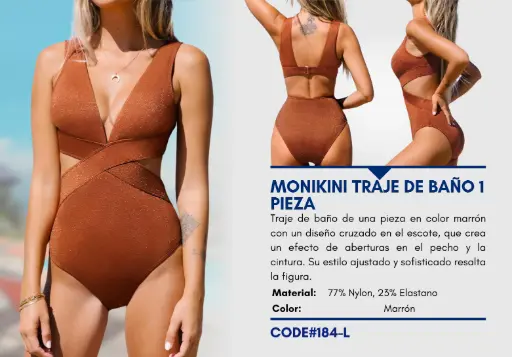 [Traje de Baño Para Mujer Large Elite Swim L-184] Traje de Baño Para Mujer Large Elite Swim L-184