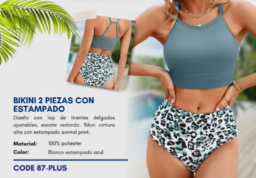 [Traje de Baño Para Mujer PLUS Elite Swim PLUS-87] Traje de Baño Para Mujer PLUS Elite Swim PLUS-87